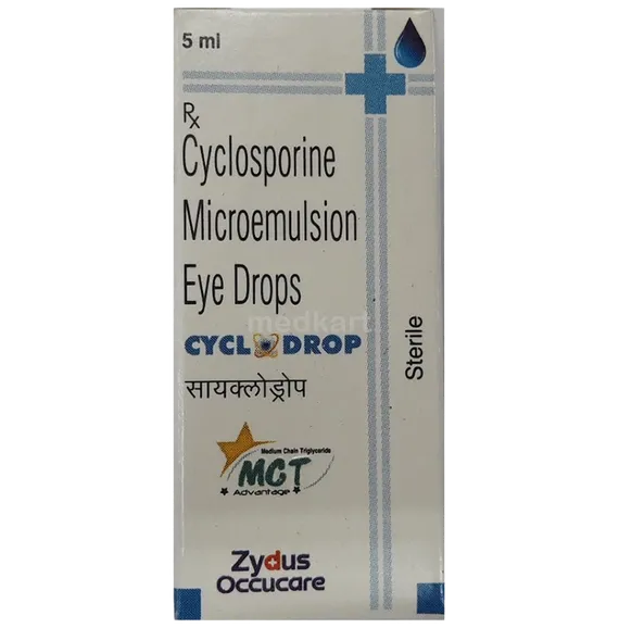 cyclodrop eye drops 5 ml